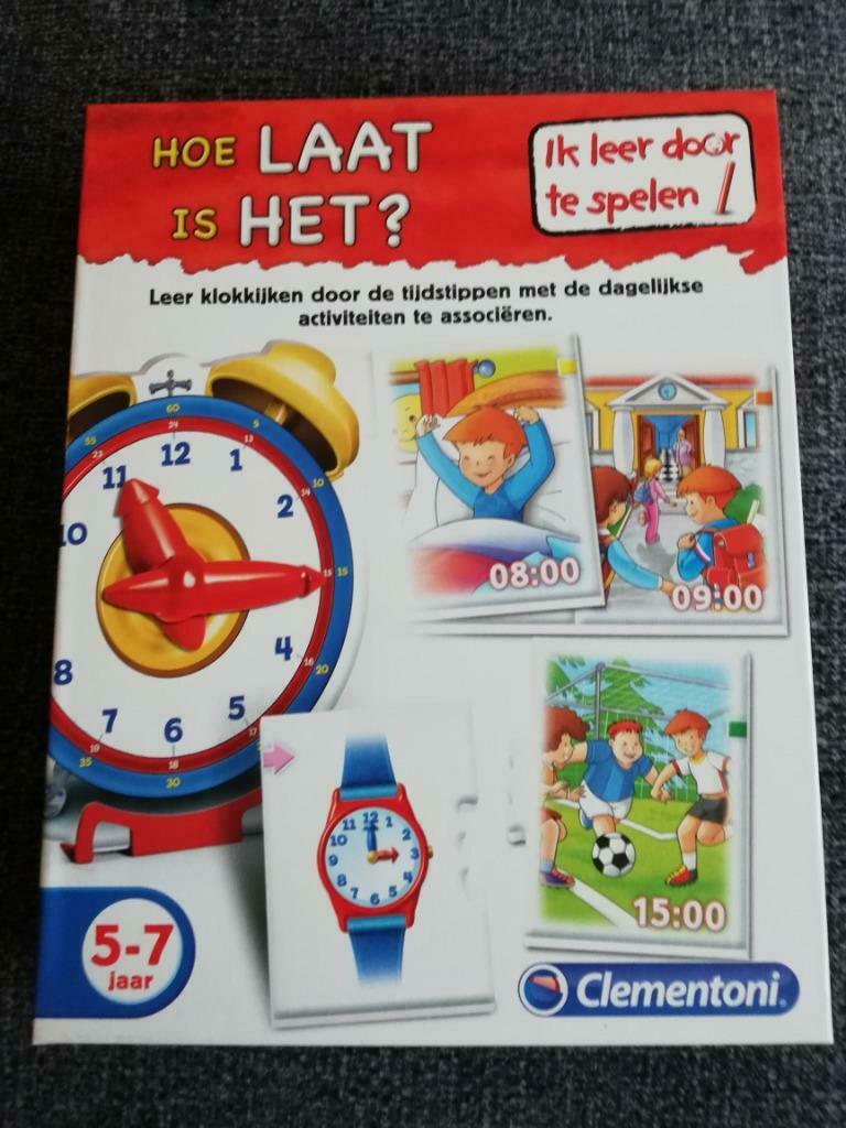 kloklezen: Hoe laat is het?, Ophalen of Verzenden, Zo goed als nieuw, Taal en Lezen