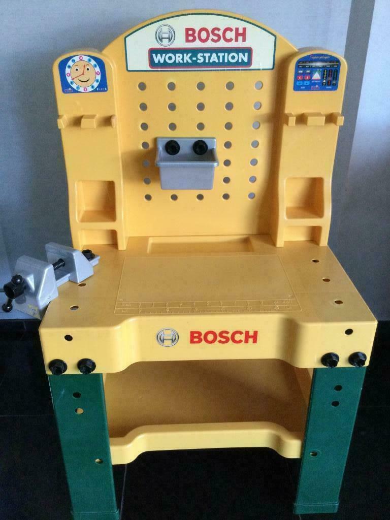 Bosch werkbank voor kids, Enlèvement, Comme neuf, Garçon ou Fille
