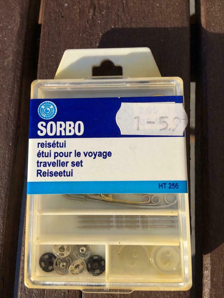 Reisetui met naaibenodigdheden, Hobby en Vrije tijd, Naaien en Fournituren, Ophalen, Nieuw