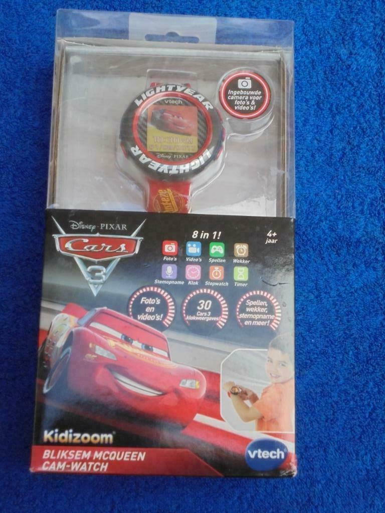 V-TECH KIDIZOOM CARS 3 CAM-WATCH **NIEUW**SEALED*8in1*, Ophalen, Nieuw, Elektronica, Met licht