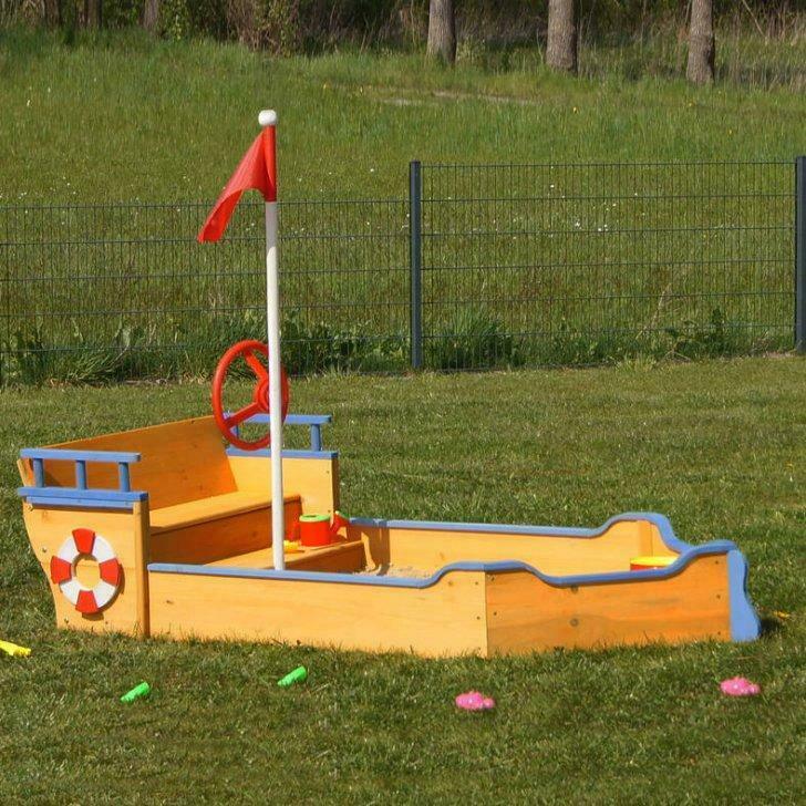 Bac a sable en forme de bateau bac sable enfant NEUF, Envoi, Neuf