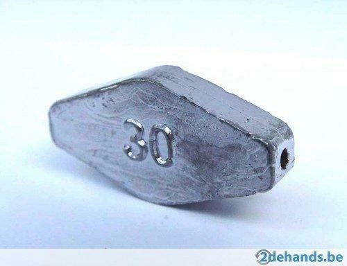 schuiflood,botlood  20, 30, 40, 50, 60, 80, 100, 120,140,158, Ophalen of Verzenden, Nieuw, Dobber of Lood