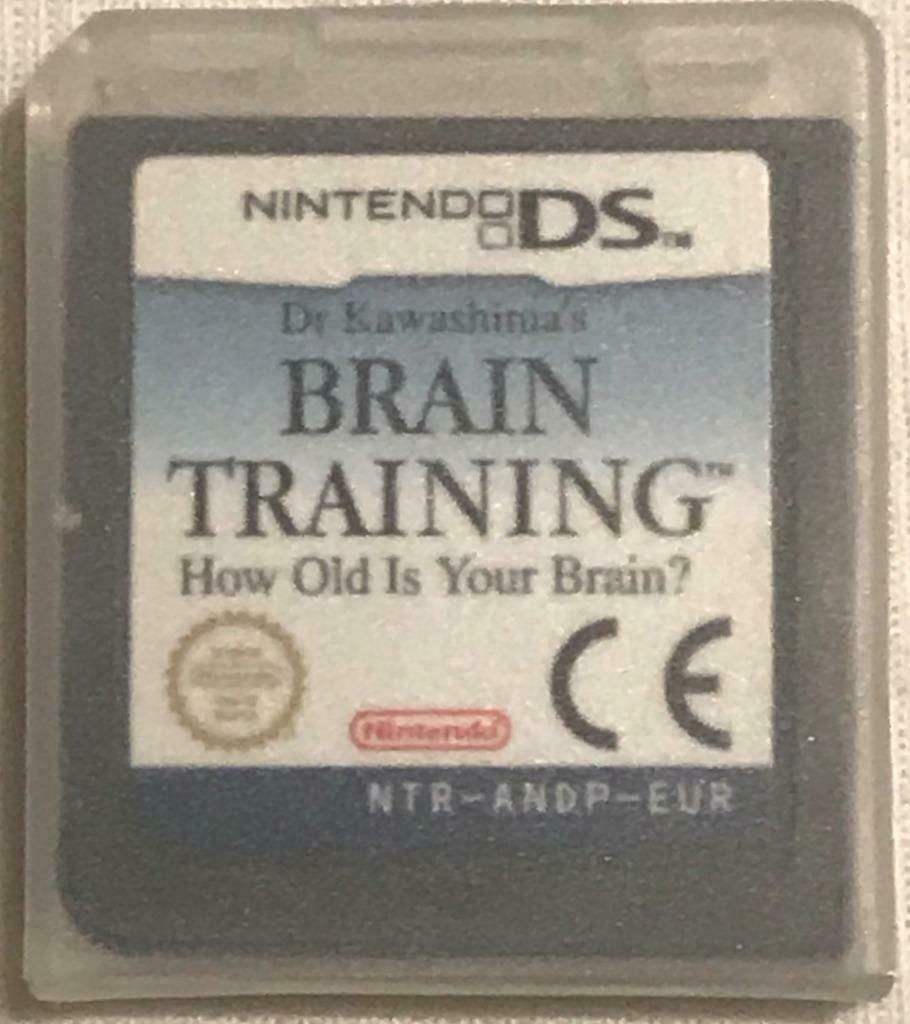 Dr Kawashima - Quel âge a votre cerveau - NintendoDS (carte), Comme neuf, Enlèvement, À partir de 3 ans, 3 joueurs ou plus