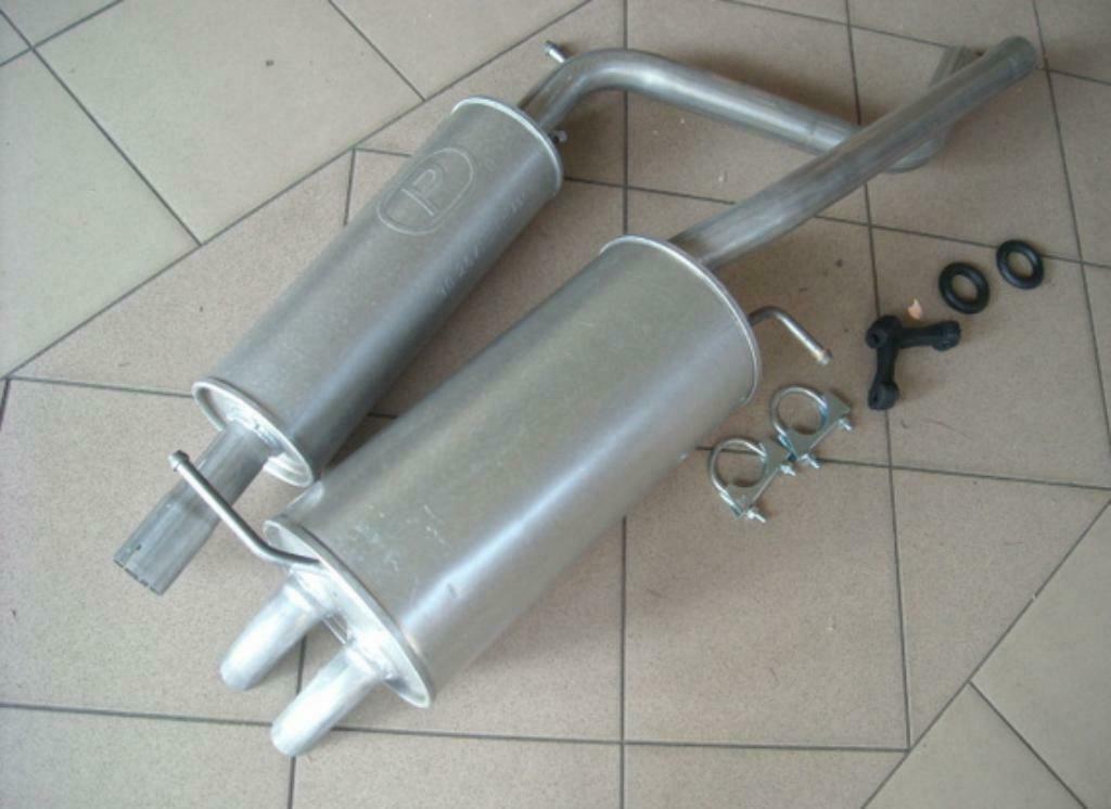 Uitlaat vw caddy 3  1.4 1.6 1.9 2.0, Ophalen of Verzenden