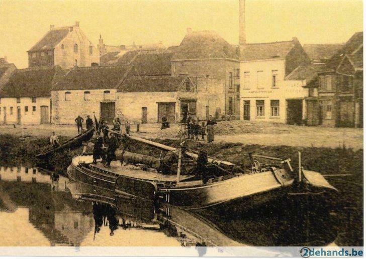postkaarten - ninove- herdruk- den dender aan den tragel., Ophalen of Verzenden, Nieuw