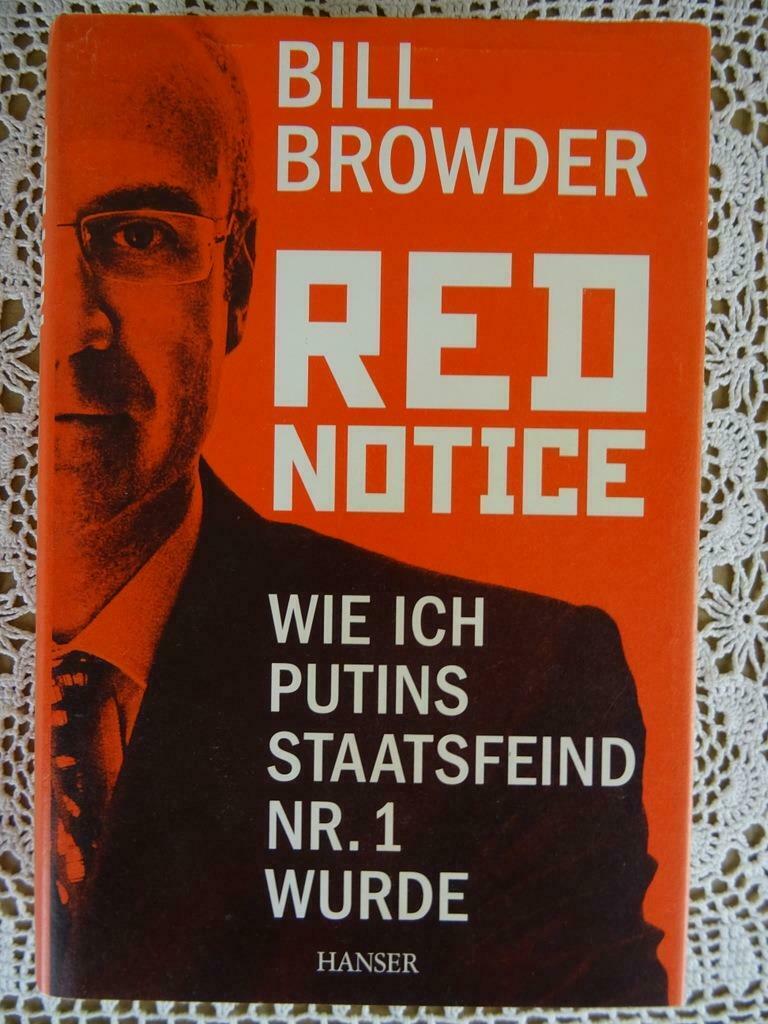 Bill Browder Red notice Wie ich Putins Staatsfeind nr1 wurde, Bill Browder, Maatschappij en Samenleving, Ophalen of Verzenden