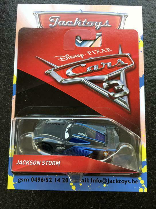Disney Pixar cars autootjes Jackson Storm, Ophalen of Verzenden, Nieuw