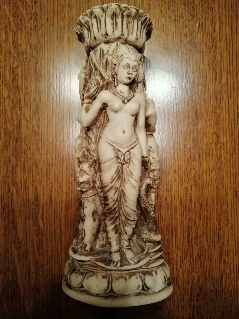 Décoration bibelot statue asiatique de 26 cm de haut, Enlèvement