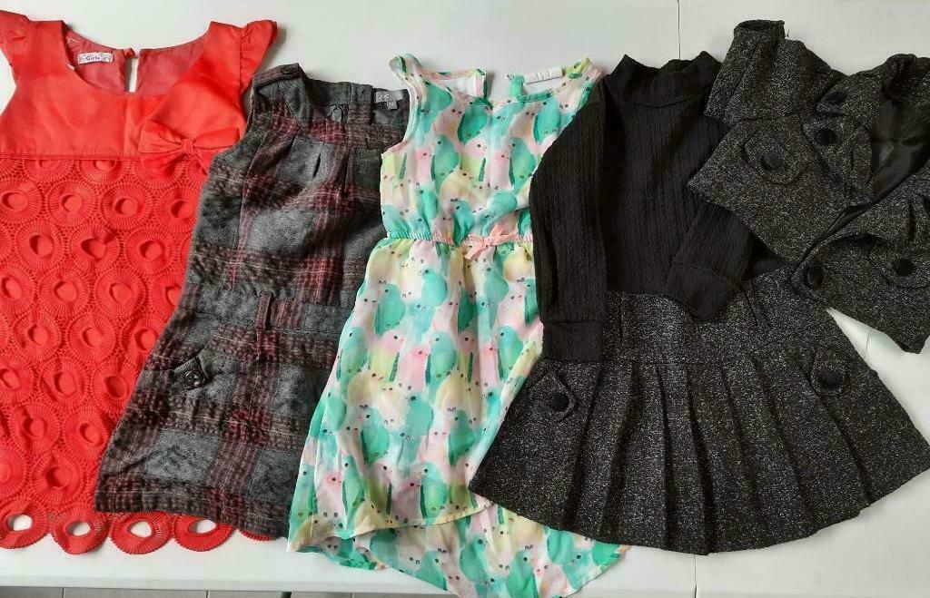 Lot jurkje maat 116, Kinderen en Baby's, Kinderkleding | Maat 116, Ophalen of Verzenden, Zo goed als nieuw, Meisje, Jurk of Rok