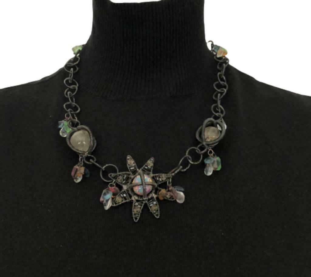 Didi halsketting, Handtassen en Accessoires, Kettingen, Zo goed als nieuw, Kunststof, Overige kleuren, Verzenden