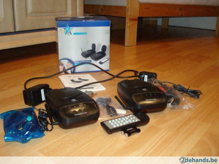 Draadloos systeem voor audio & video data, Ophalen of Verzenden, Gebruikt