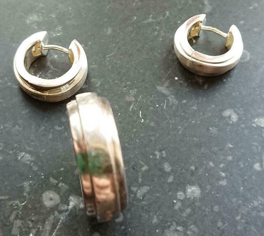 Zilvergeest, Handtassen en Accessoires, Antieke sieraden, Ophalen of Verzenden, Zilver, Ring