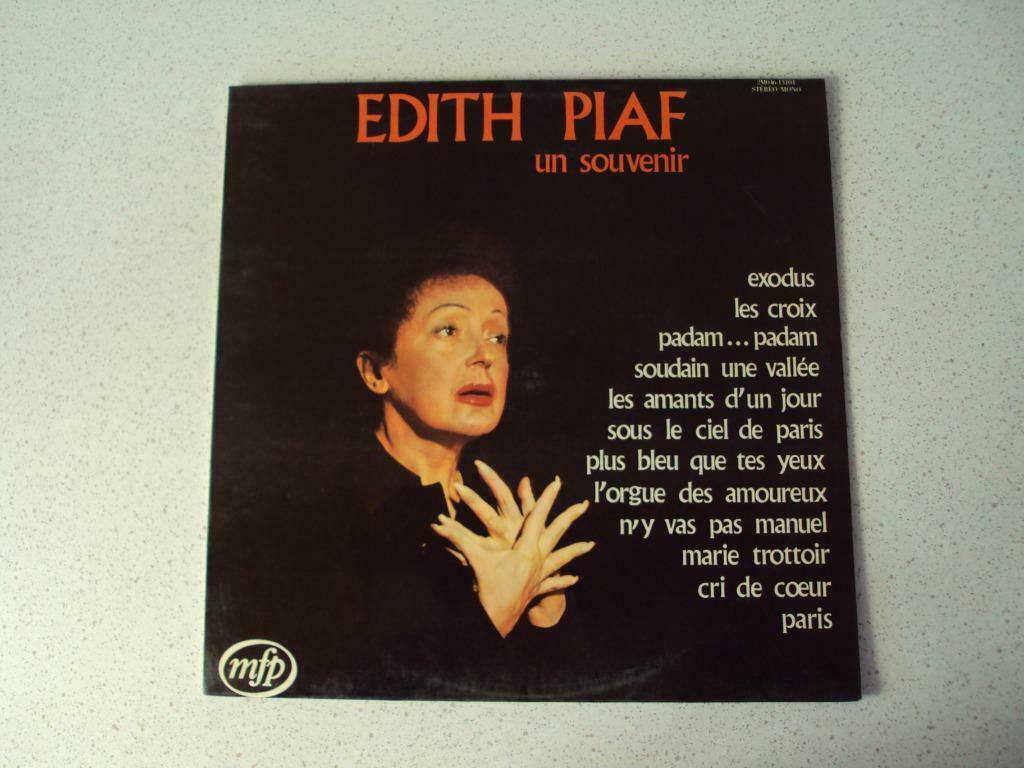 LP "Edith Piaf" "Un Souvenir anno 1973., Enlèvement ou Envoi, 12 pouces