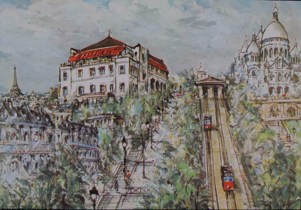 carte postale, de 1975, PARIS - Restaurant Panoramique, Collections, Enlèvement ou Envoi, 1960 à 1980, Non affranchie, France