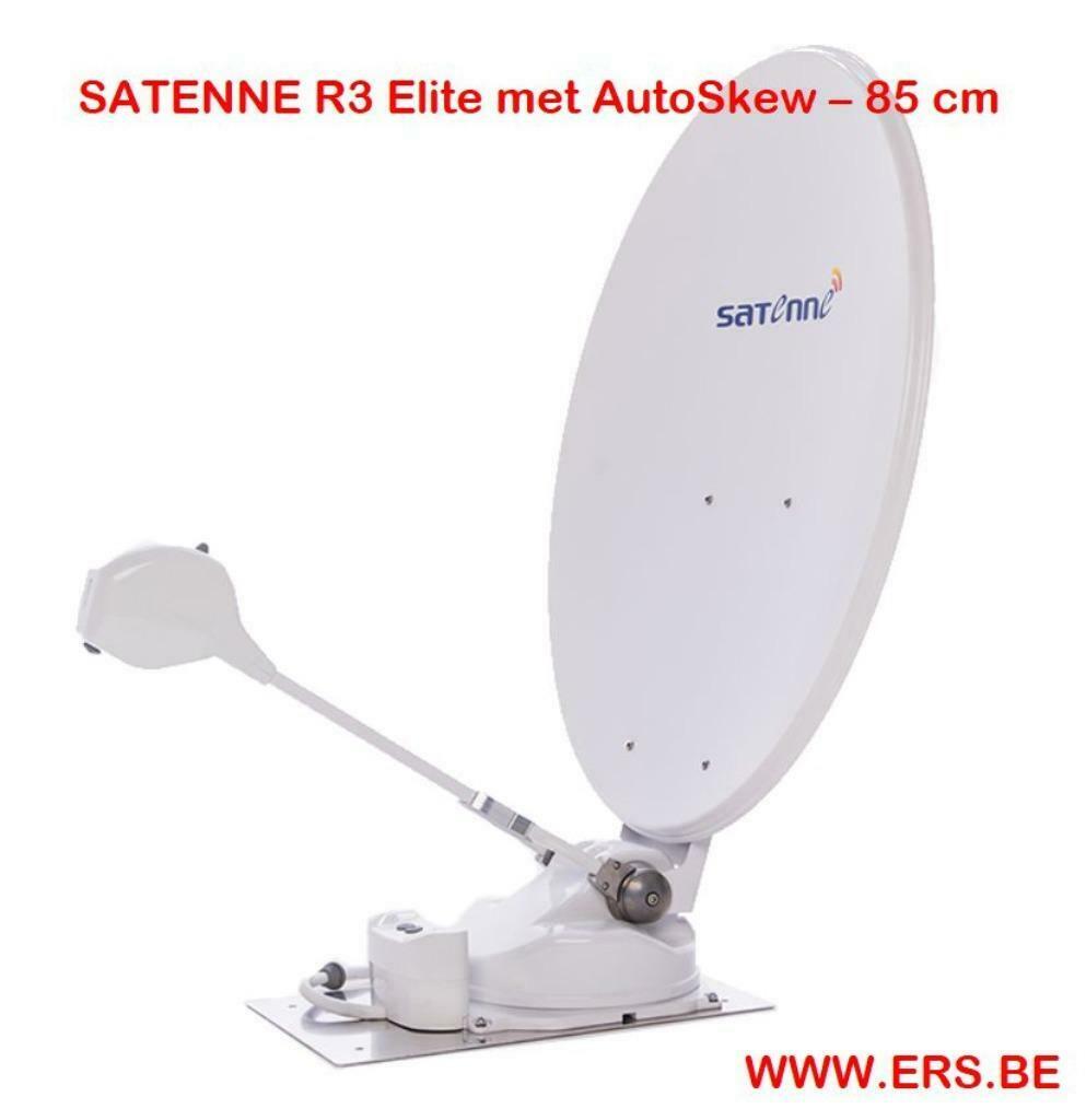 NIEUW ! Automatische Schotel met AUTOSKEW + 22 " TV, Caravans en Kamperen, Caravanaccessoires, Nieuw, Ophalen