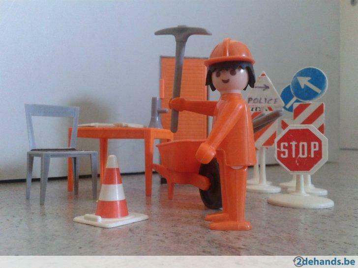 playmobil: werken, Kinderen en Baby's, Speelgoed | Playmobil, Gebruikt