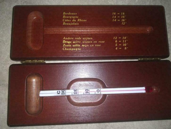 Wijnthermometer nieuw, Ophalen of Verzenden, Nieuw, Overige gebieden, Rode wijn