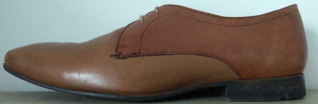 Chaussures à lacets Ben Sherman 42, Enlèvement ou Envoi, Chaussures à lacets, Brun, Porté