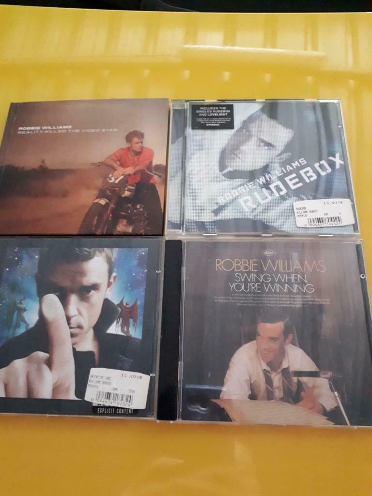 Robbie Williams lot van 4 cd's, Cd's en Dvd's, Ophalen of Verzenden