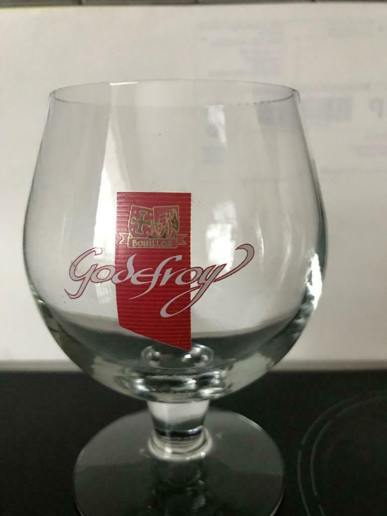 Godefroy Bouillon bierglas, Collections, Marques de bière, Enlèvement ou Envoi, Utilisé, Verre ou Verres, Autres marques