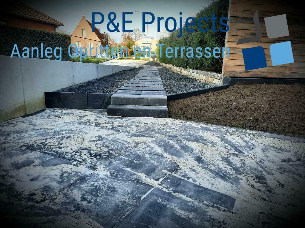 Aanleg van Opritten en Terrassen, Diensten en Vakmensen, Aannemers, Nieuwbouw of Opbouw, Onderhoud of Restauratie, Verbouw of Aanbouw