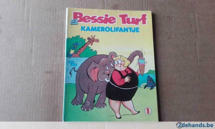 Bessie Turf.1.Kamerolifantje, Boeken, Stripverhalen, Ophalen of Verzenden, Gelezen