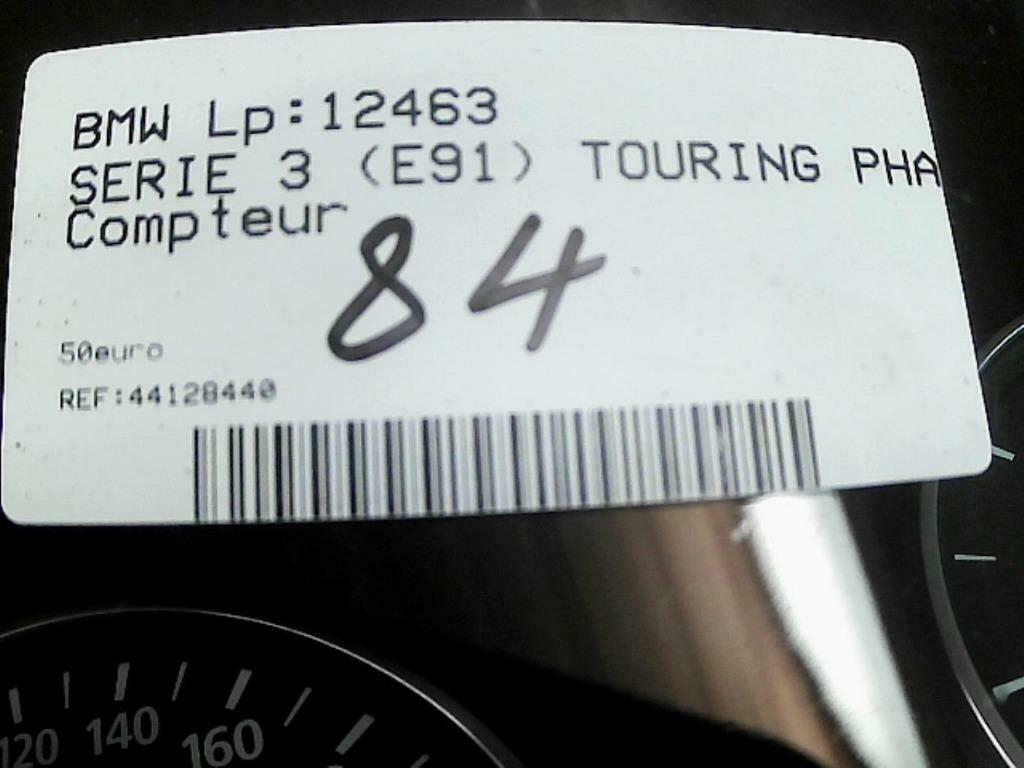 Compteur BMW serie3 (E91) 2.0D 90kw 2005-2008 9122602-01(84), Enlèvement ou Envoi, Utilisé, BMW