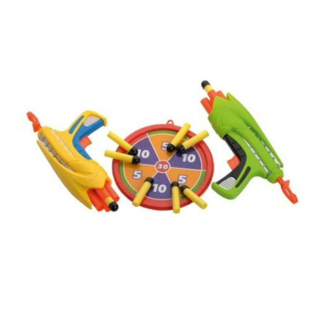 kinder darts bestaande uit 2 pistolen en doelwit, Ophalen of Verzenden, Nieuw, Jongen of Meisje
