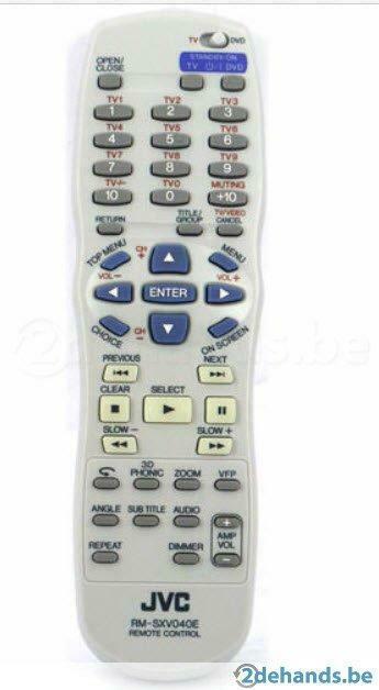 Afstandsbediening Jvc rm-sxv040e, Ophalen of Verzenden, Gebruikt