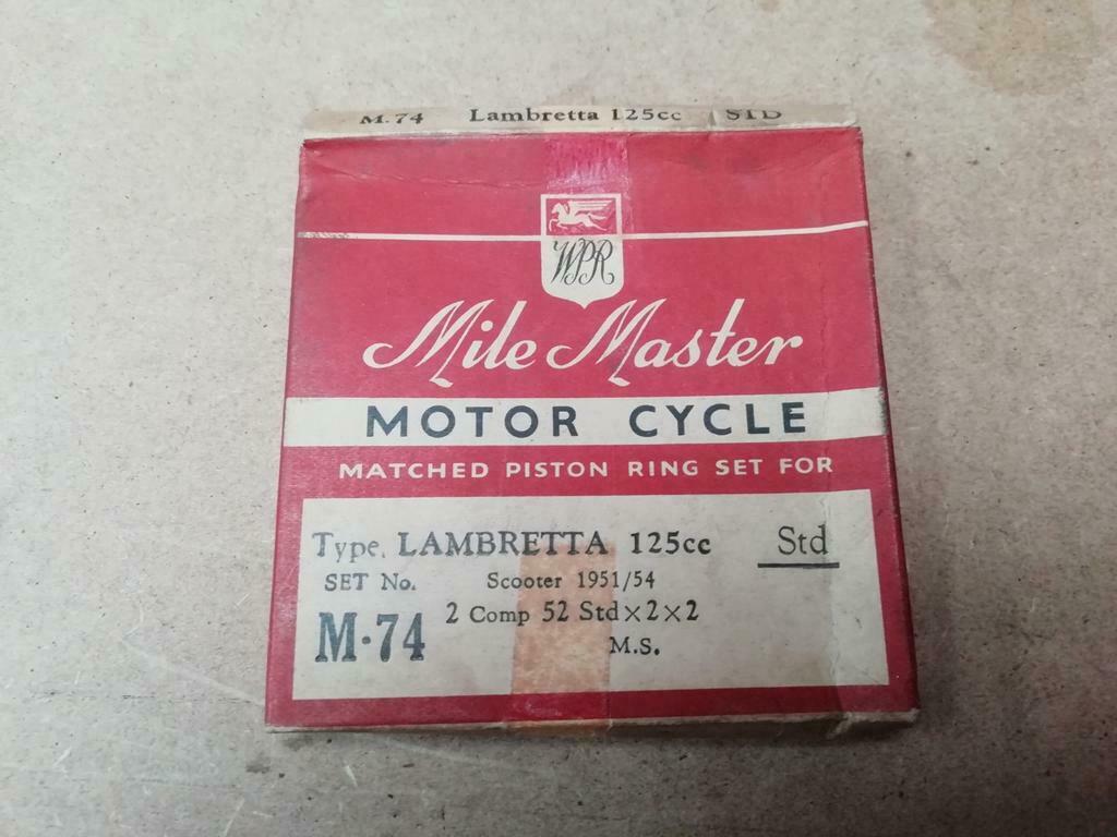 Lambretta 125 cc zuigerveren, segmenten, Motoren, Ophalen of Verzenden