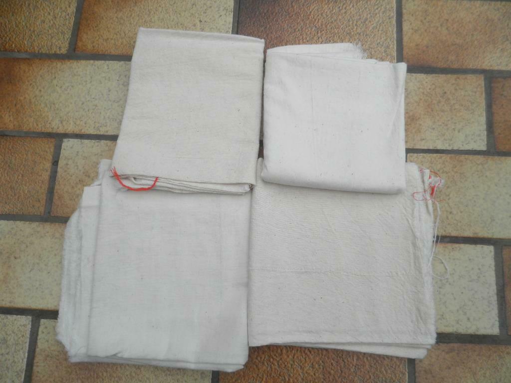 jutestoffen 4 stuks, Enlèvement, Comme neuf