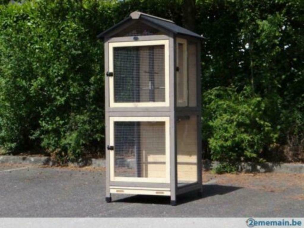 Voliere en bois voliere perruche voliere exterieur cage NEUF, Dieren en Toebehoren, Verzenden, Nieuw