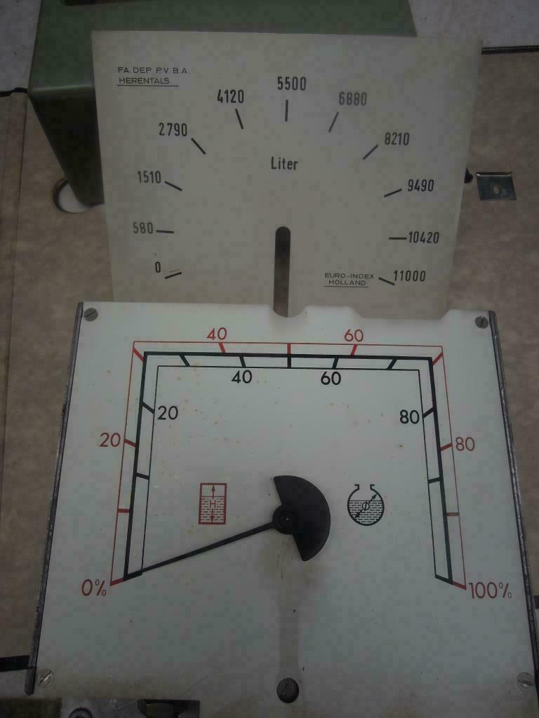 peilmeter voor mazout ketels pneumatische, Ophalen, Gebruikt