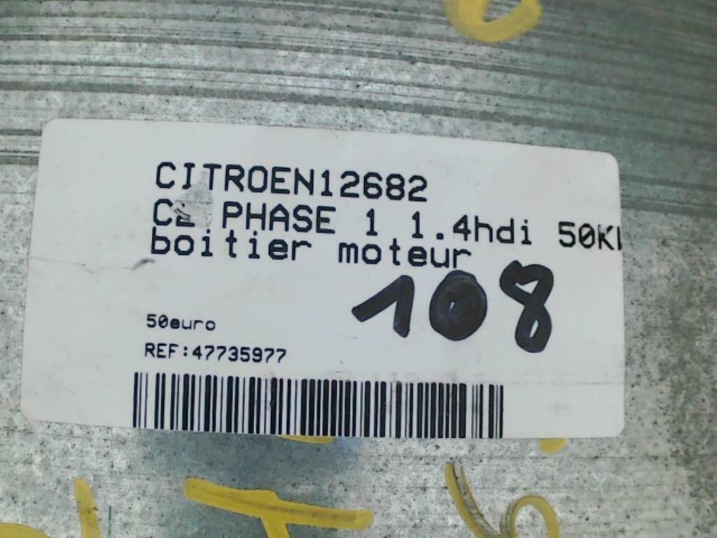 Boitier moteur Citroën C2 1.4HDi   9653447380 LP/12682 (108), Autos : Pièces & Accessoires, Enlèvement ou Envoi, Utilisé, Citroën