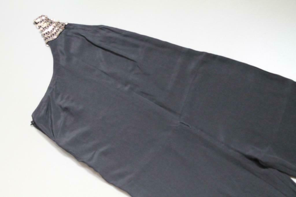 Asymmetrische washed silk jumpsuit van Ba&sh, Envoi, Porté, Taille 36 (S), Noir