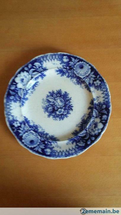 Assiette Boch Frères Jardinière