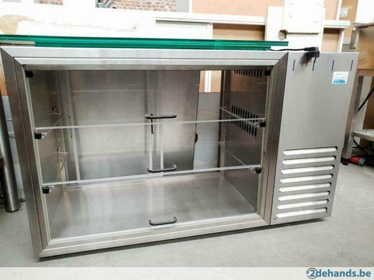 Mondial Elite ME 1200 koelvitrine 120 cm, Elektronische apparatuur, Ophalen of Verzenden, Gebruikt