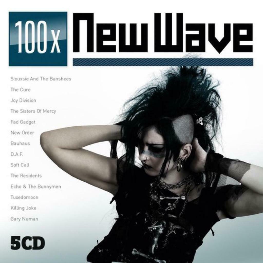 100 X NEW WAVE (The Best) 5 cd Box Nouveau! Limité!, Enlèvement ou Envoi, Coffret