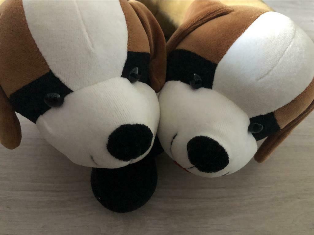 2x Neksteun voor in de auto, model met hondjes - zgan, Kinderen en Baby's, Autostoeltjes, Ophalen of Verzenden, Zo goed als nieuw