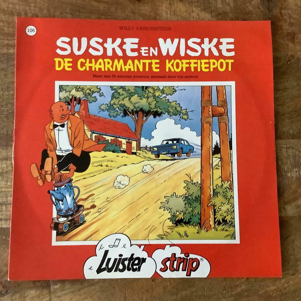 ♦️S&W 🗯 De charmante koffiepot 🎶, Verzamelen, Stripfiguren, Gebruikt, Suske en Wiske, Ophalen of Verzenden