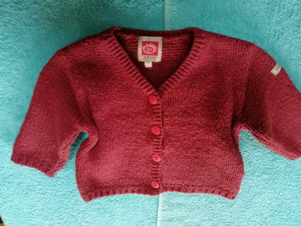 Wollen vestje strass maat 68, Kinderen en Baby's, Gebruikt, Ophalen of Verzenden, Strass, Truitje of Vestje