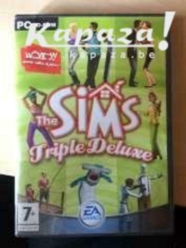 The Sims 1 - Triple Deluxe, Ophalen, Gebruikt, 1 speler, Eén computer