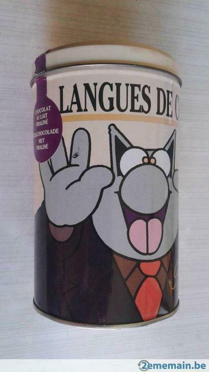 Boîte metal Philippe Geluk, Collections, Marques & Objets publicitaires, Utilisé, Autres types, Enlèvement ou Envoi