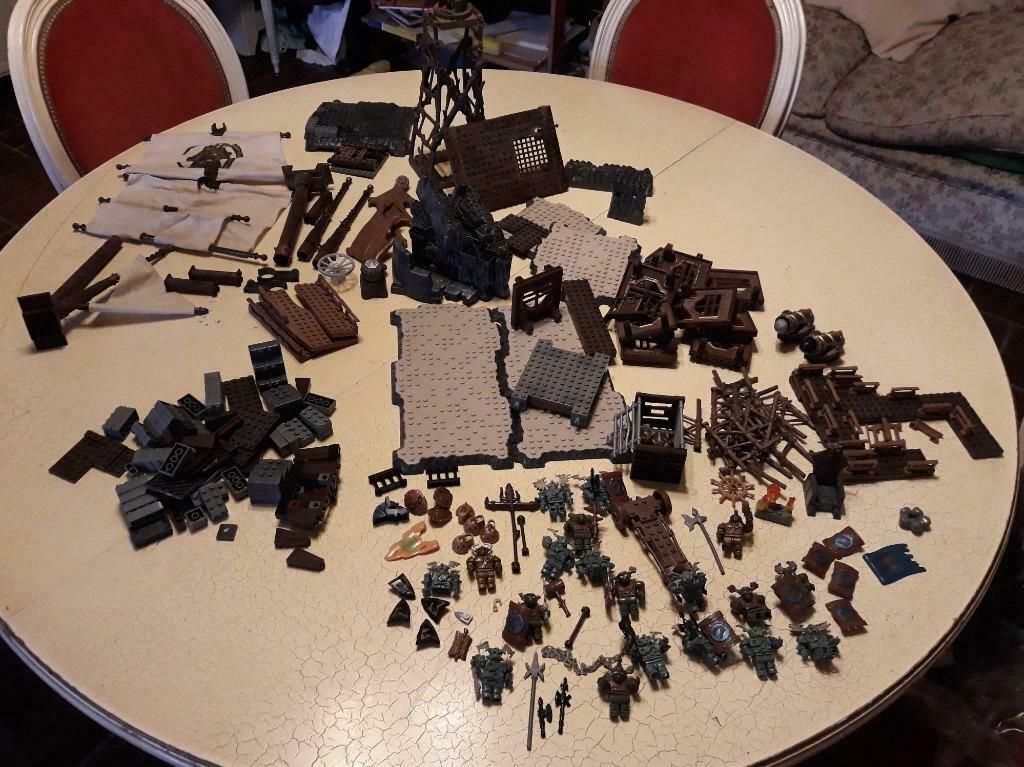 JEU DE CONSTRUCTION : Phare – Bateau – Cage – Samouraïs, Enlèvement ou Envoi