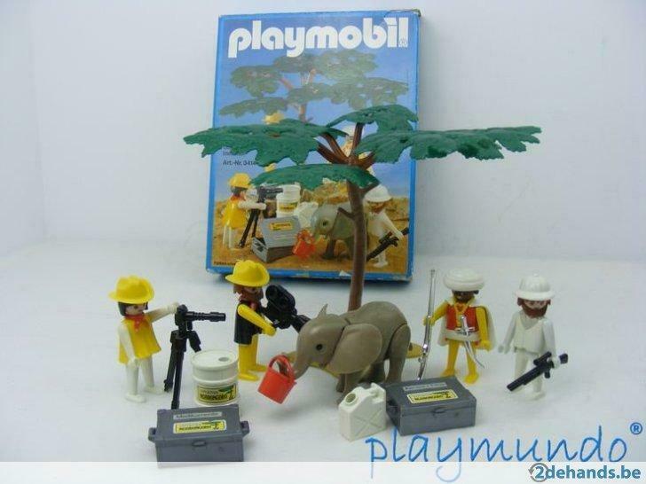 Playmobil 3414; Thema Safari (1980), Enfants & Bébés, Enlèvement ou Envoi, Utilisé