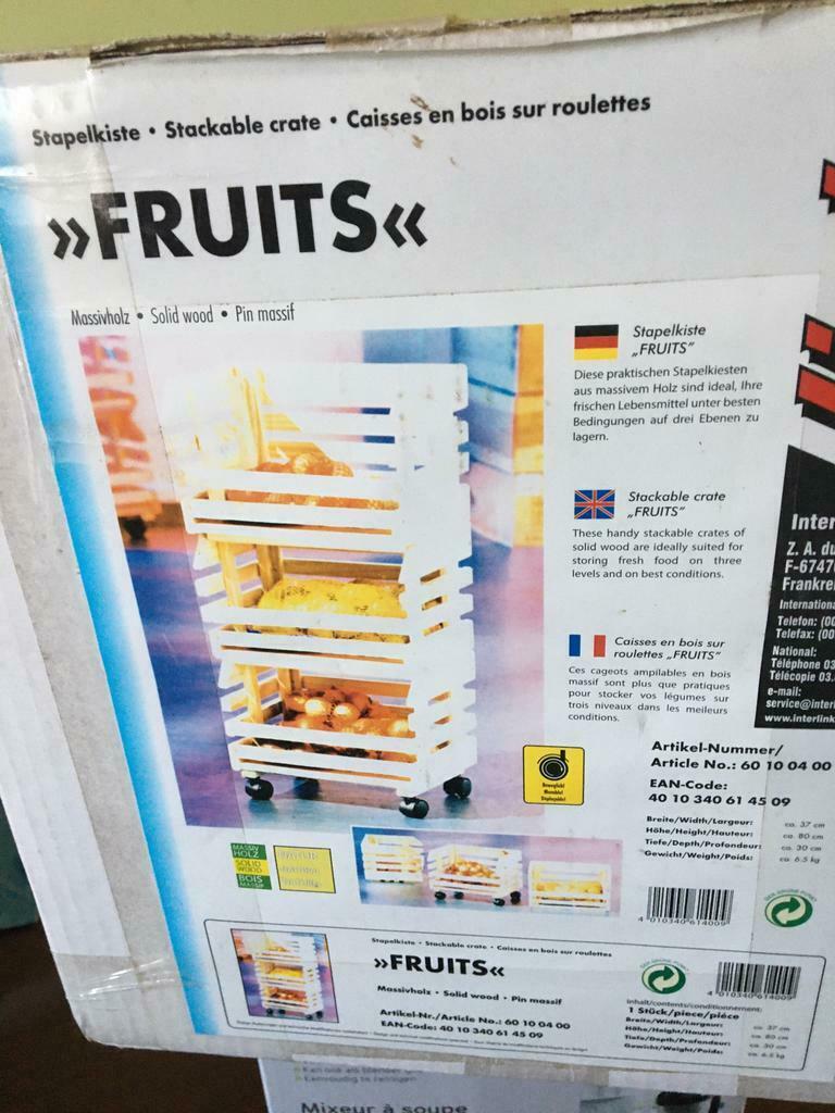 Chariot de rangement pour la cuisine ou autres choses, Enlèvement, Neuf