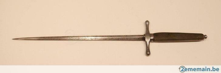 Dague stylet 19ème ou plus vieux., Antiquités & Art, Enlèvement