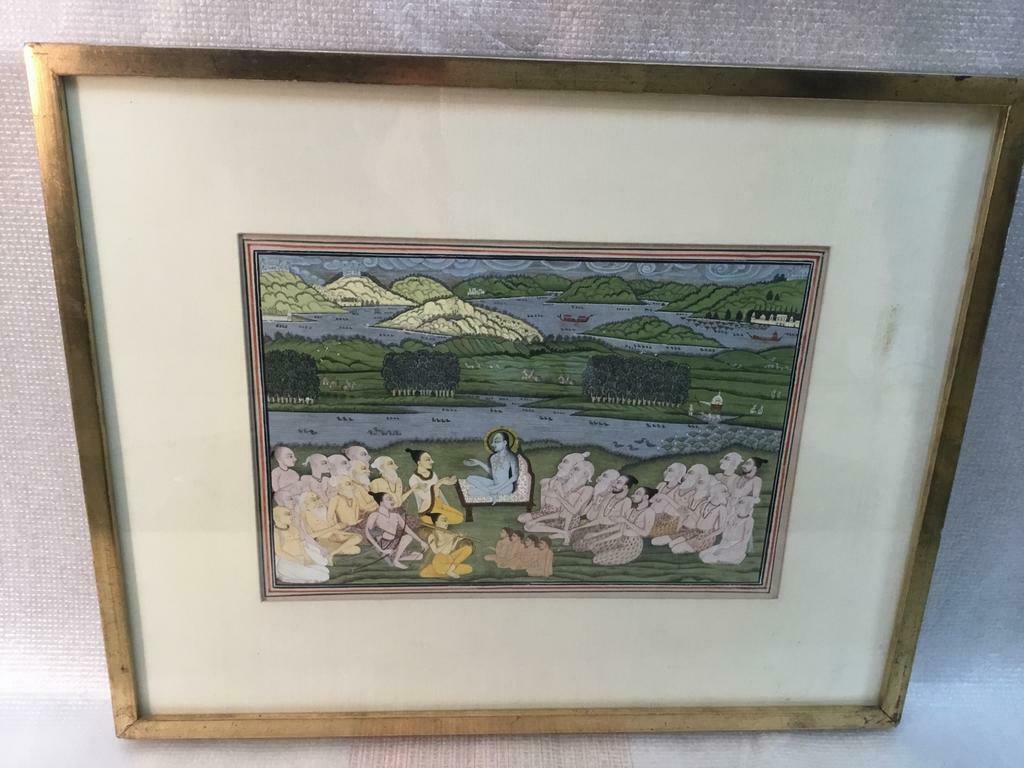 Tableau représentation mystique des Indes