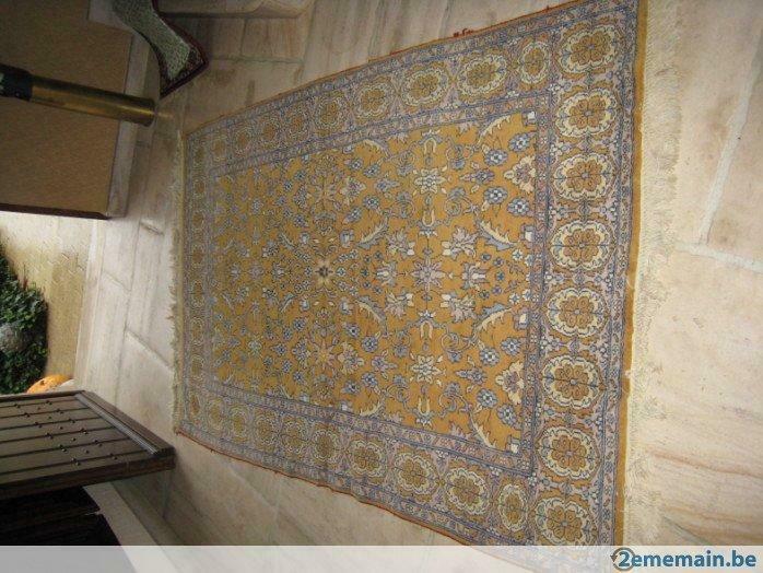 VéritableTapis d'orient avec certificat, Antiquités & Art, Enlèvement ou Envoi