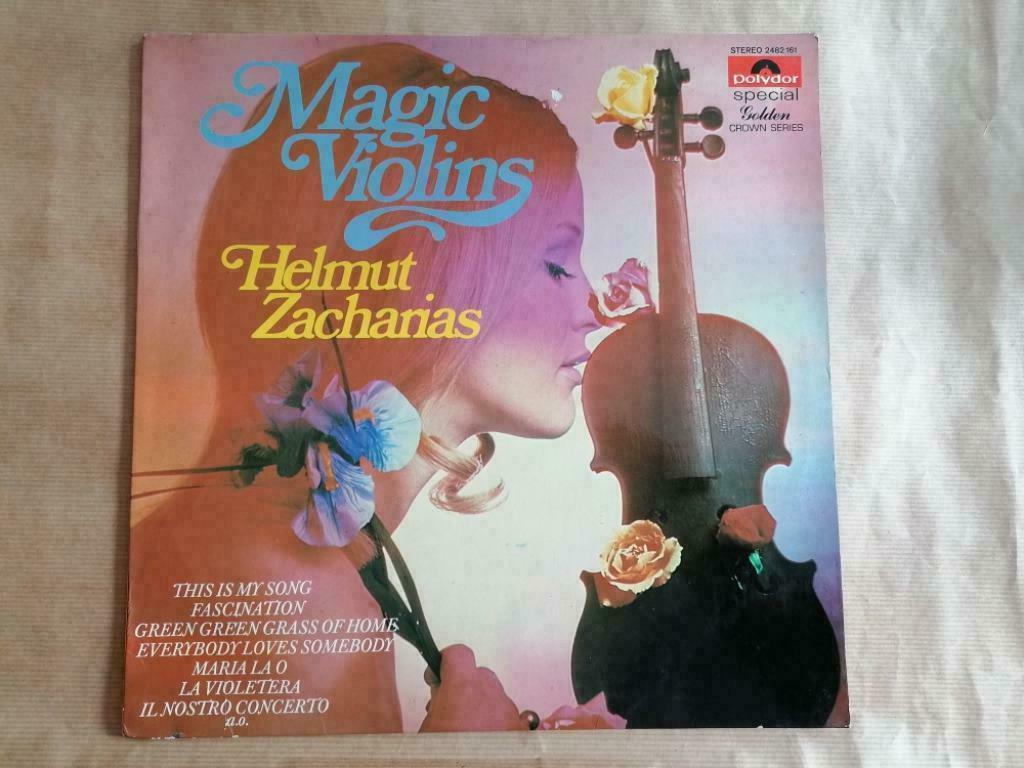 33T Helmut zacharias – Magic Violins Label: Polydor Special, Enlèvement ou Envoi
